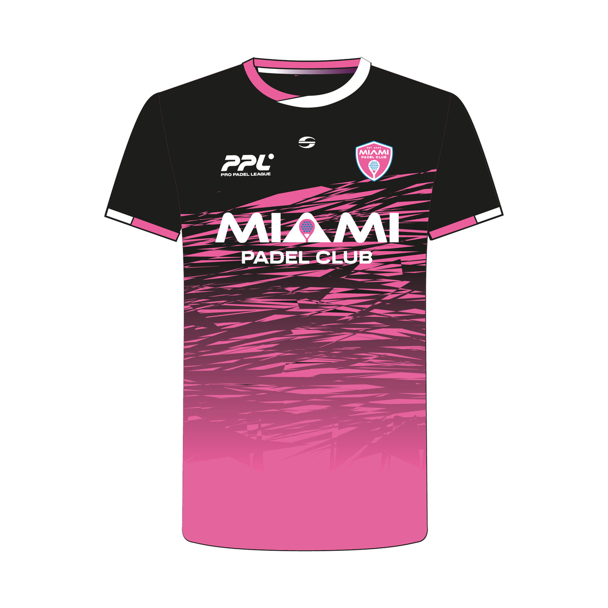 POWER ON PADEL LEAGUE ポロシャツ skyros-miami-padel-t-shirt-men