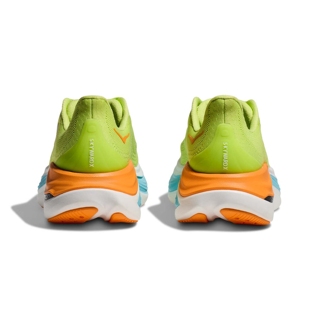 Hoka Skyward X Men\'s 12 Running Shoes Lettuce Yellow Orange Running Sneakers Hoka Skyward X Men main image 4