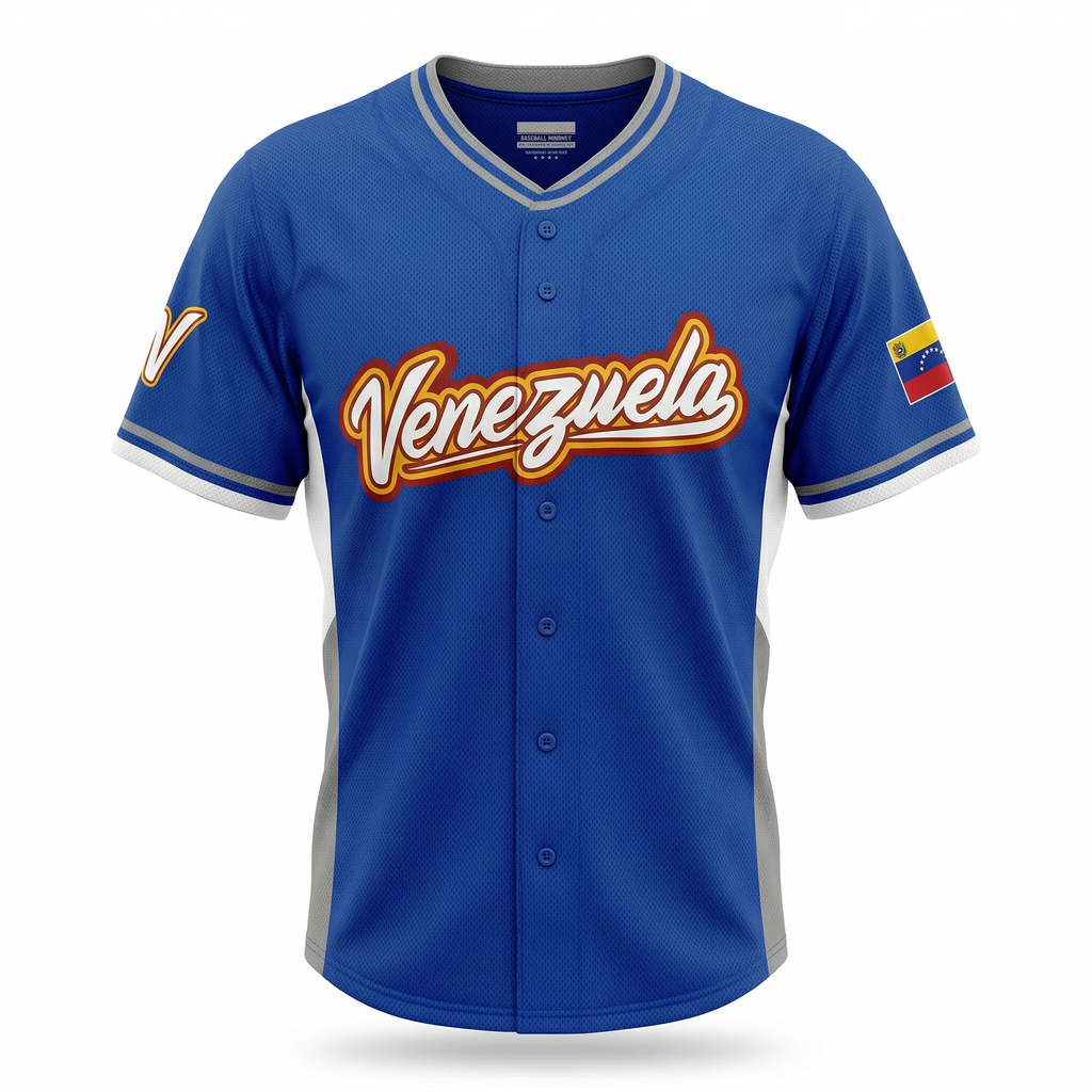 Skyros Baseball Tribute Venezuela Men's T-shirt 2026